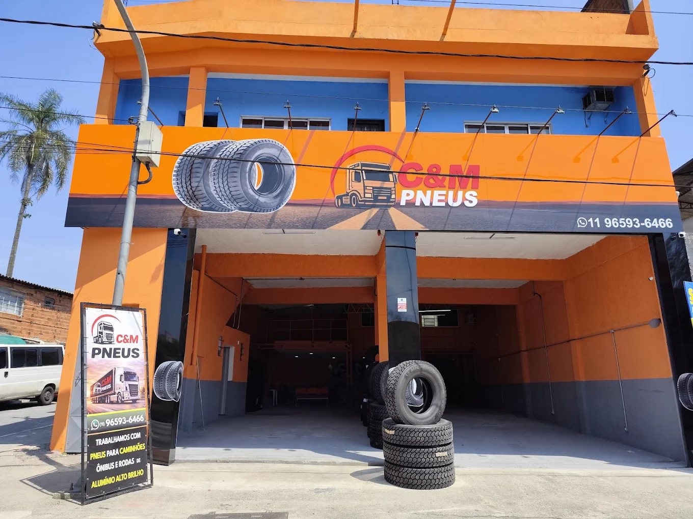 Pneus para caminhão C&M Pneus